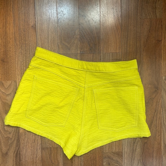 Rachel Comey Chartreuse Shorts - Picture 4 of 4